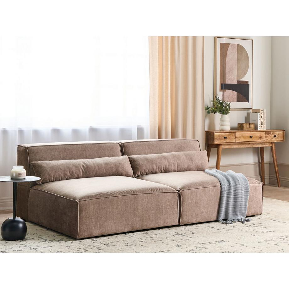 Beliani Canapé en Polyester Moderne HELLNAR  