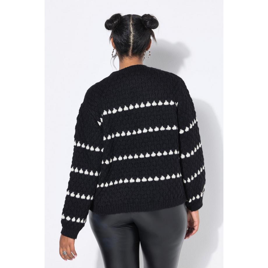 Studio Untold Pullover Taglio Squadrato Crespatura a Bolle  