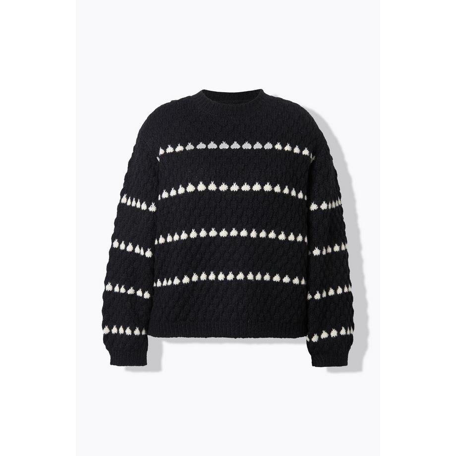 Studio Untold Pullover Taglio Squadrato Crespatura a Bolle  