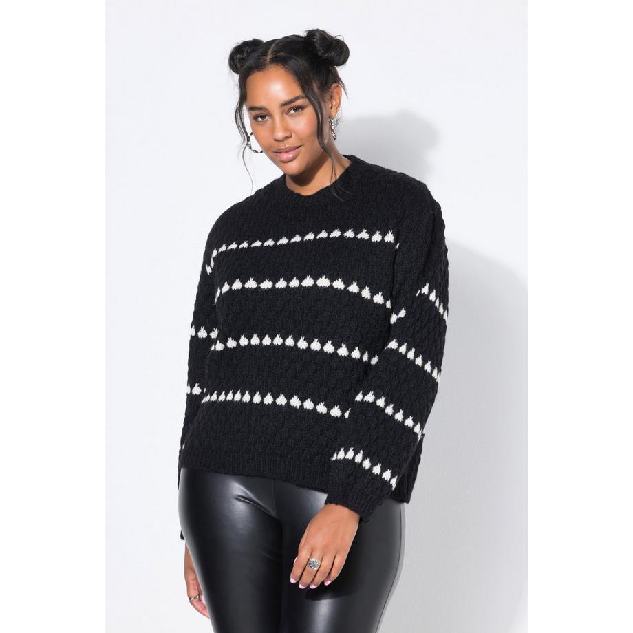 Studio Untold Pullover Taglio Squadrato Crespatura a Bolle  