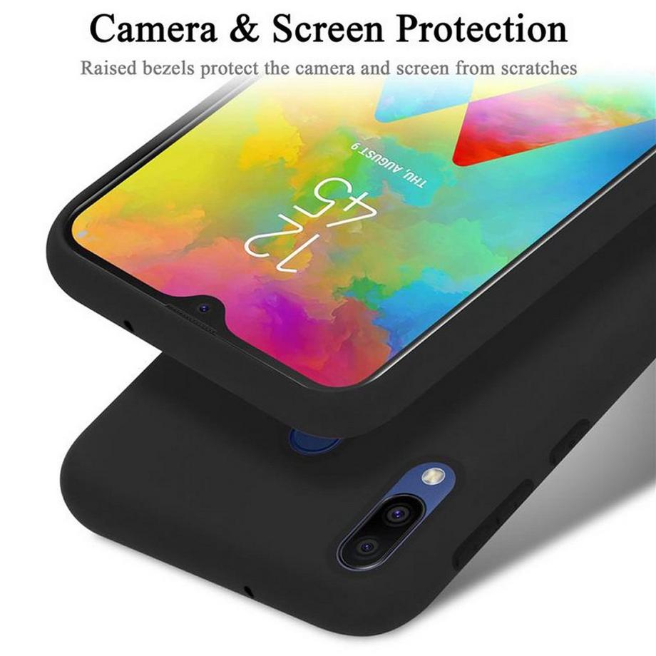 Cadorabo  Housse compatible avec Samsung Galaxy M20 - Coque de protection en silicone TPU flexible 
