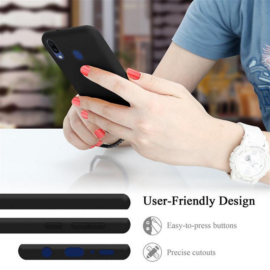 Cadorabo  Housse compatible avec Samsung Galaxy M20 - Coque de protection en silicone TPU flexible 