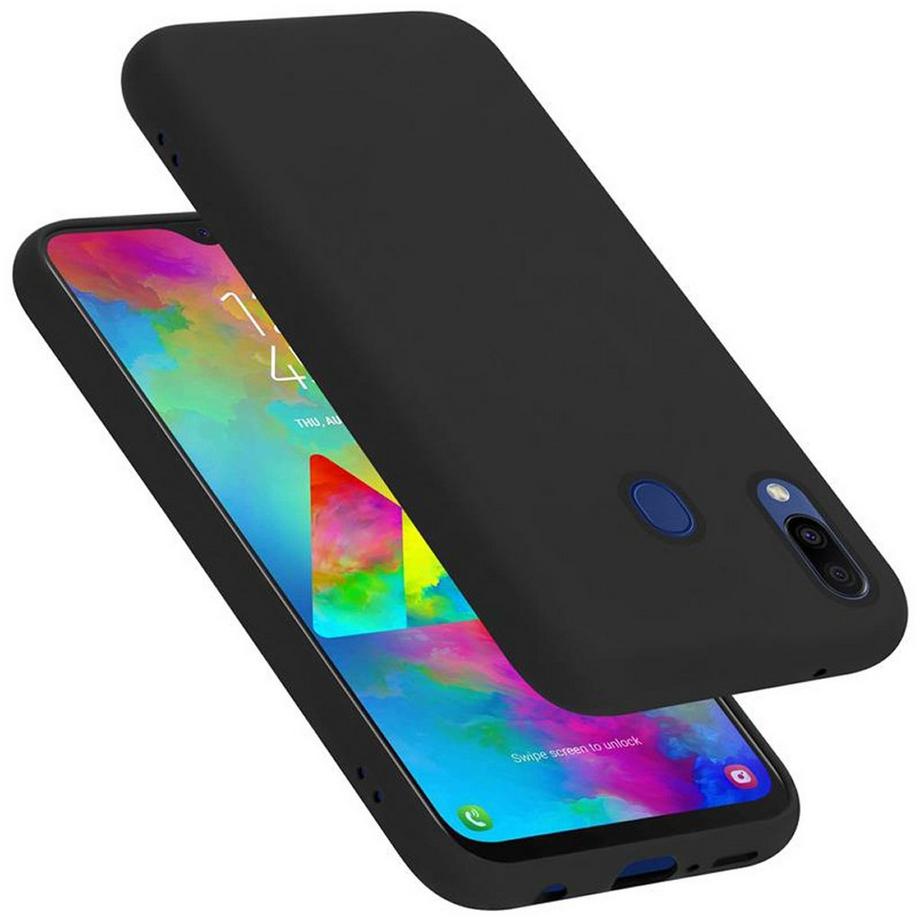 Cadorabo  Housse compatible avec Samsung Galaxy M20 - Coque de protection en silicone TPU flexible 