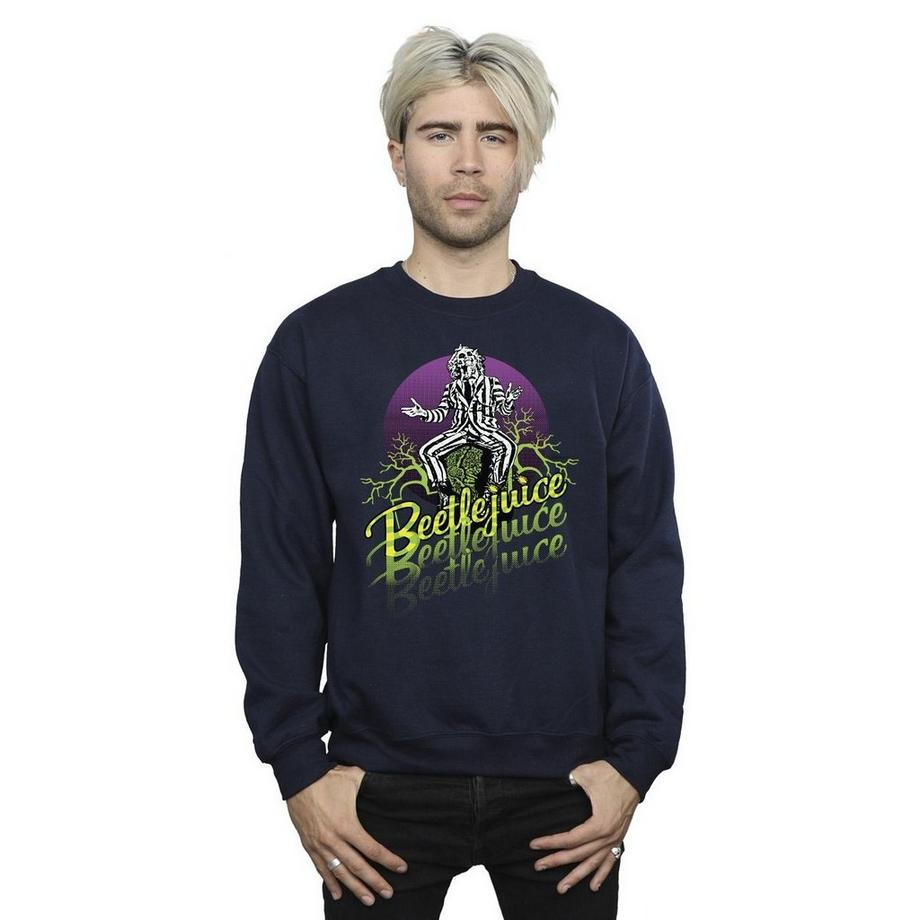 Beetlejuice Grafik Print Sweatshirt  