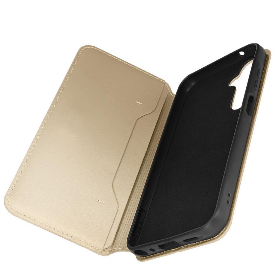 Avizar  Étui Clapet Samsung Galaxy A15 5G Or 