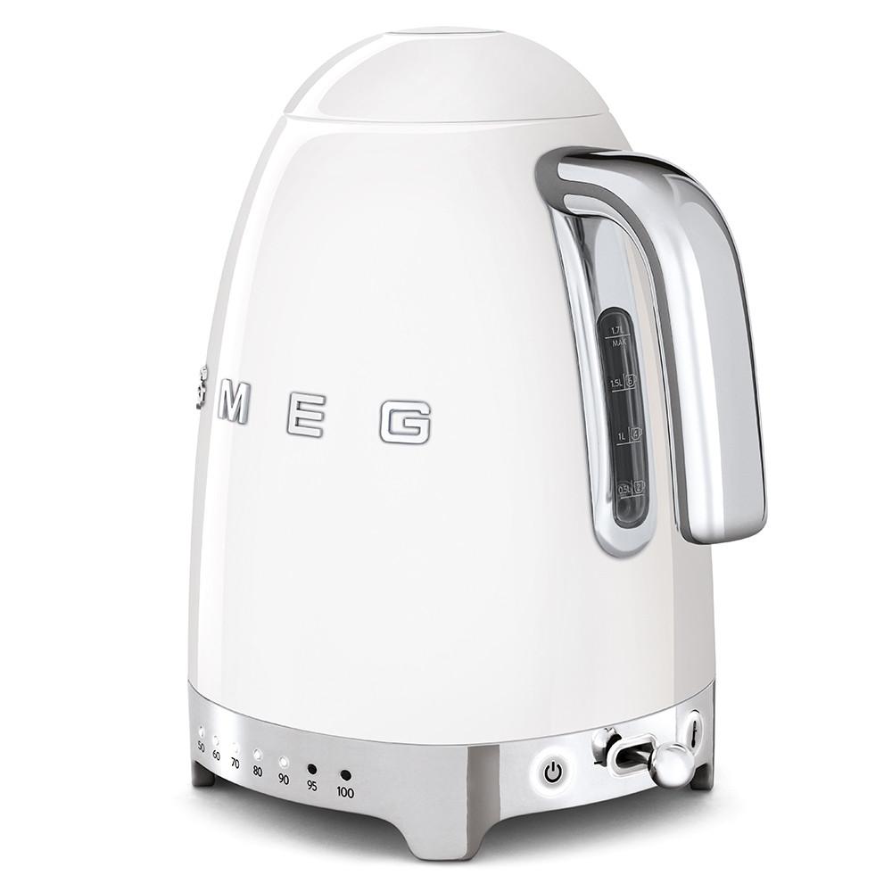 SMEG Bollitore 1,7l con impostazione della temperatura regolabile KLF03WHEU  