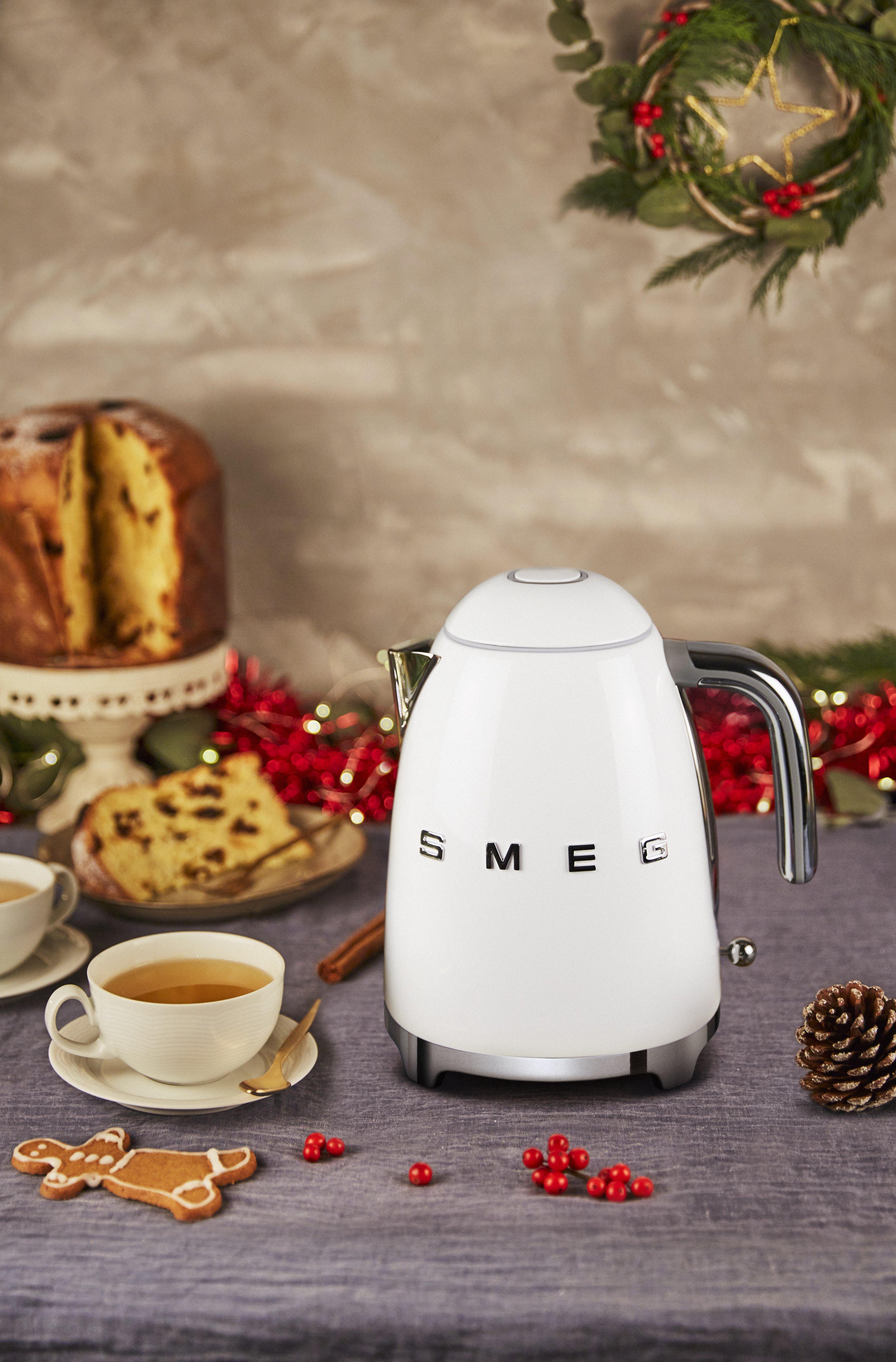 SMEG Bollitore 1,7l con impostazione della temperatura regolabile KLF03WHEU  