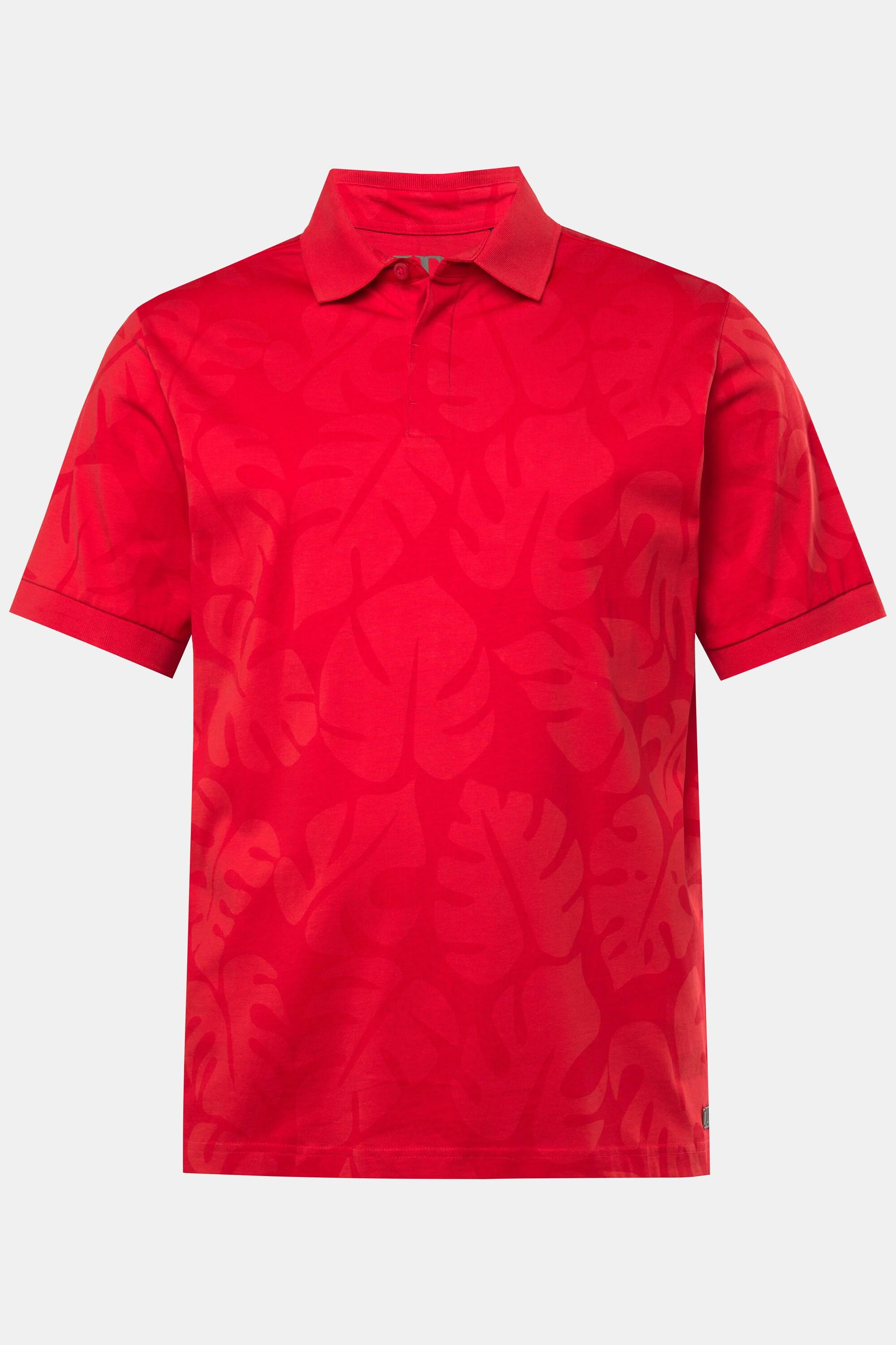 JP1880 Piqué Halbarm Poloshirt Alloverprint  