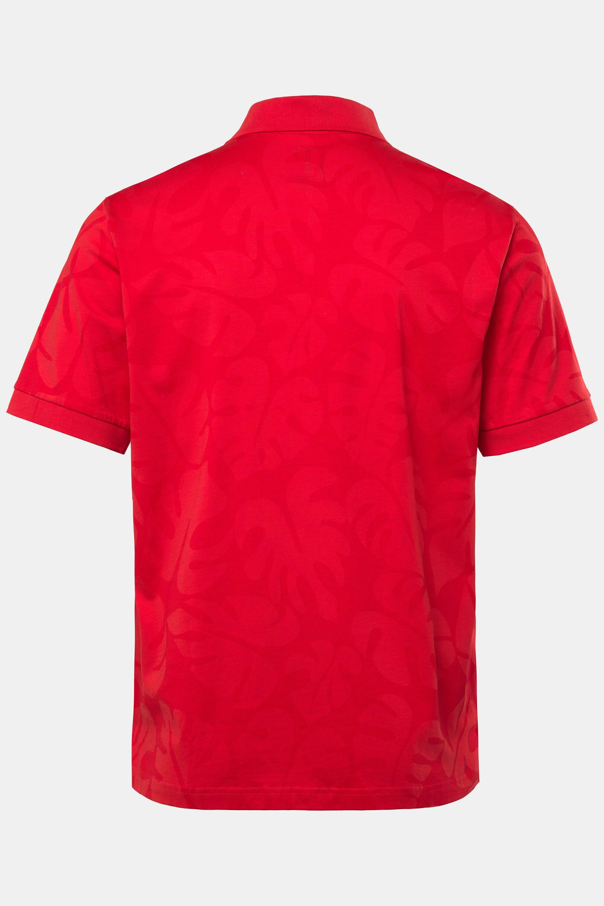 JP1880 Piqué Halbarm Poloshirt Alloverprint  