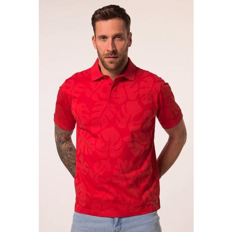 JP1880 Piqué Halbarm Poloshirt Alloverprint  