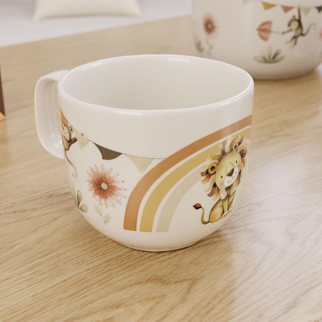 Villeroy & Boch Gobelet pour enfant avec anse, petit Roar like a Lion  