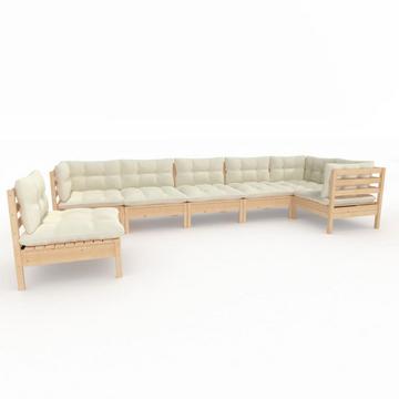 Garten-lounge-set kiefernholz