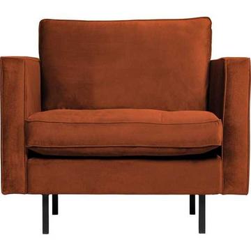 Fauteuil Rodeo Classic Velvet Rouille