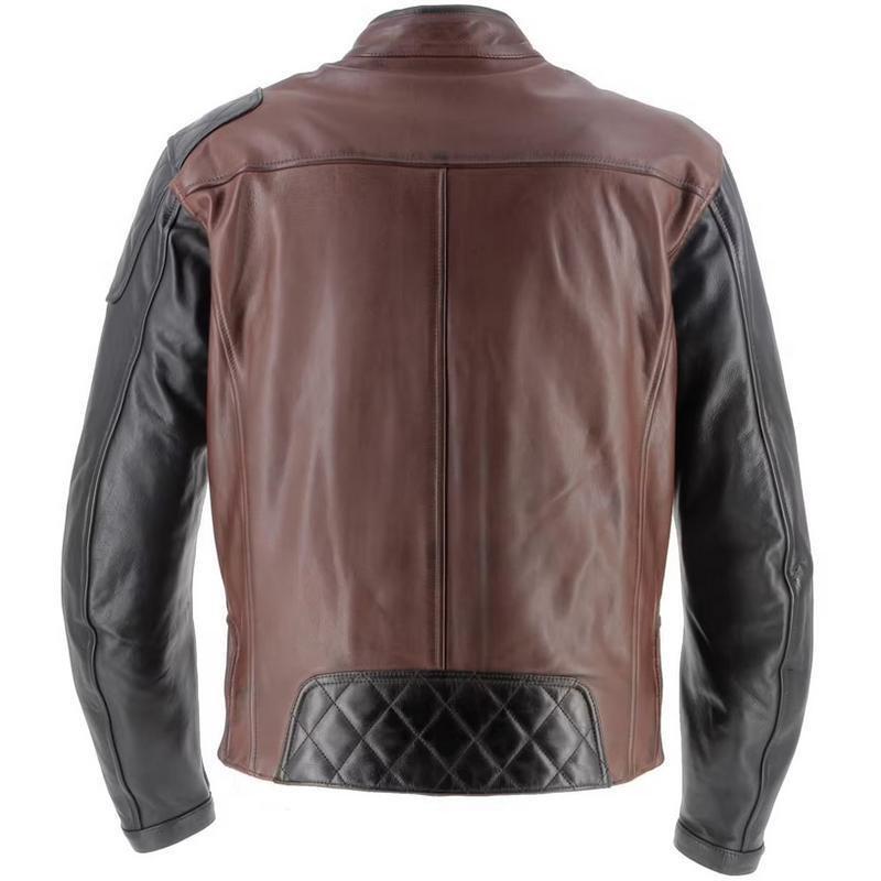Helstons Giacca Moto in Pelle Johnson  