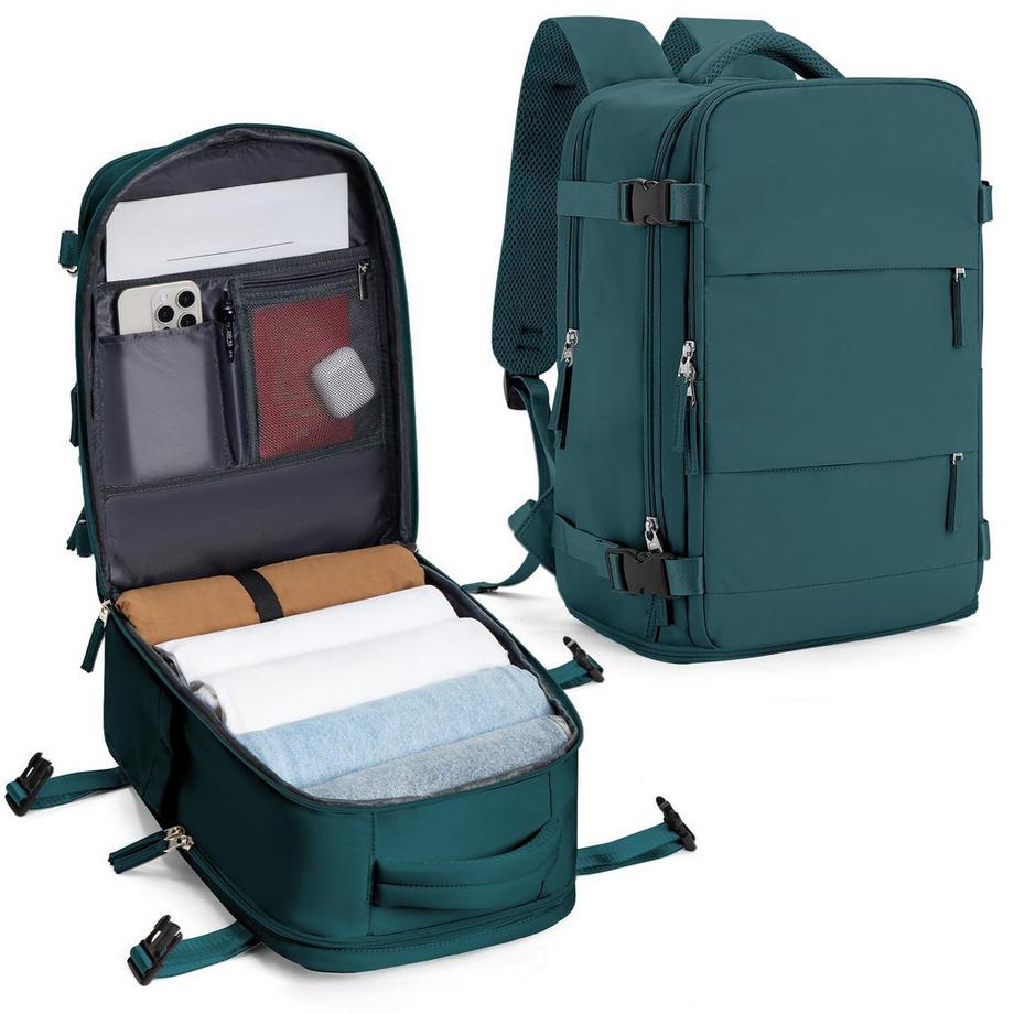 Sac à dos de voyage.  Bagage à Main d'Avion, Sac à Dos pour Ordinateur Portable, avec Compartiment à Chaussures