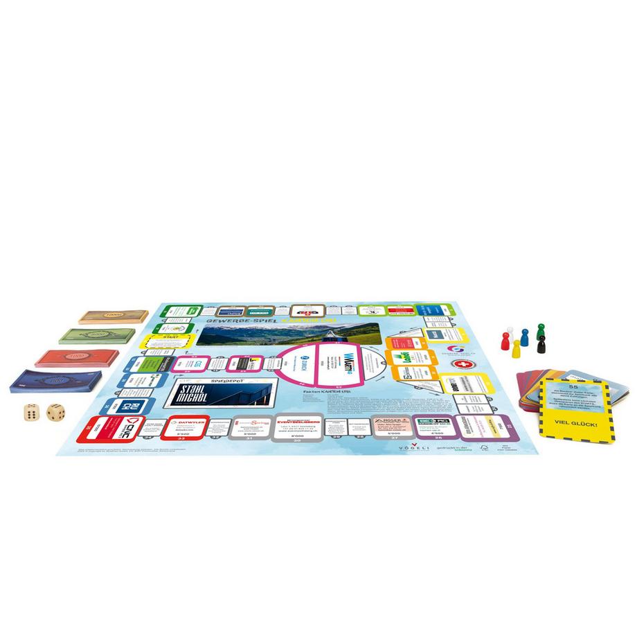 GEWERBE-SPIEL  Brettspiel KANTON URI (Deutsch) 