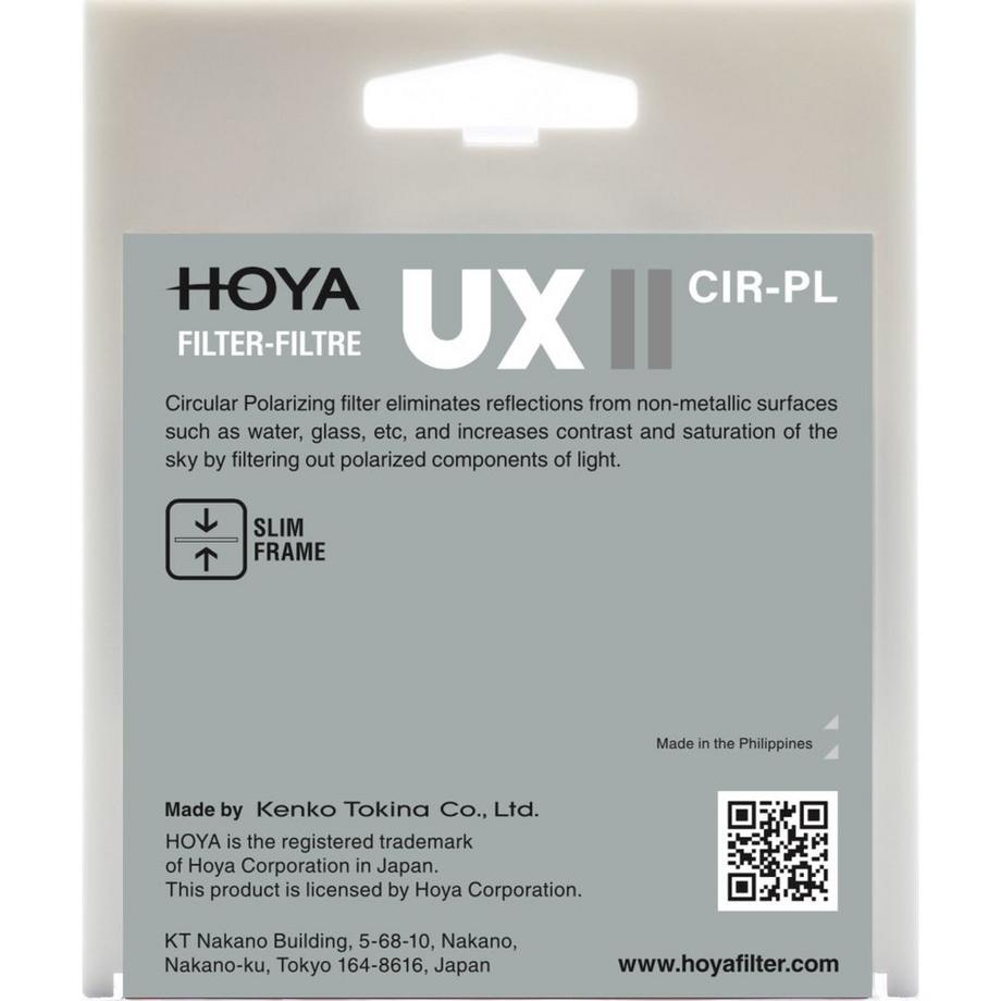 Hoya  Hoya UX II CIR-PL Filtro polarizzatore circolare per fotocamera 7,7 cm 