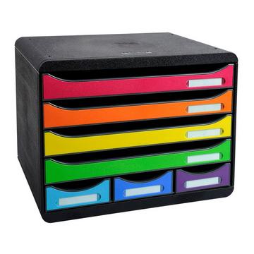 Schubladenbox STORE-BOX MINI A4+ (7 Schubladen) harlekin