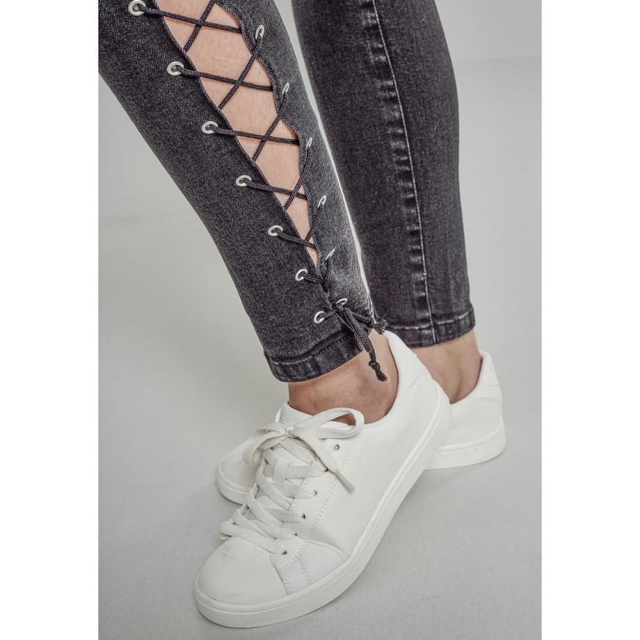 URBAN CLASSICS Lace Up Hose  