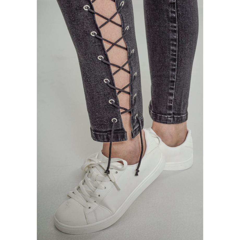 URBAN CLASSICS Lace Up Hose  