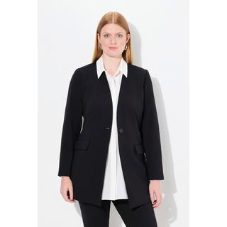 Ulla Popken Punto di Roma Blazer Col V Fermeture Bouton  