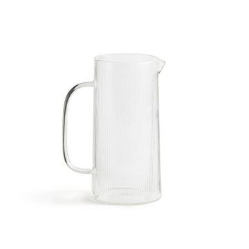 Carafe verre strié