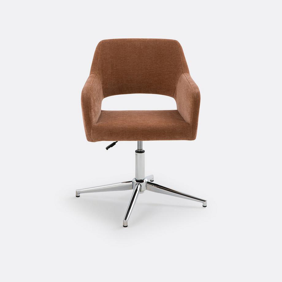La Redoute Intérieurs Fauteuil de bureau tissu velours  