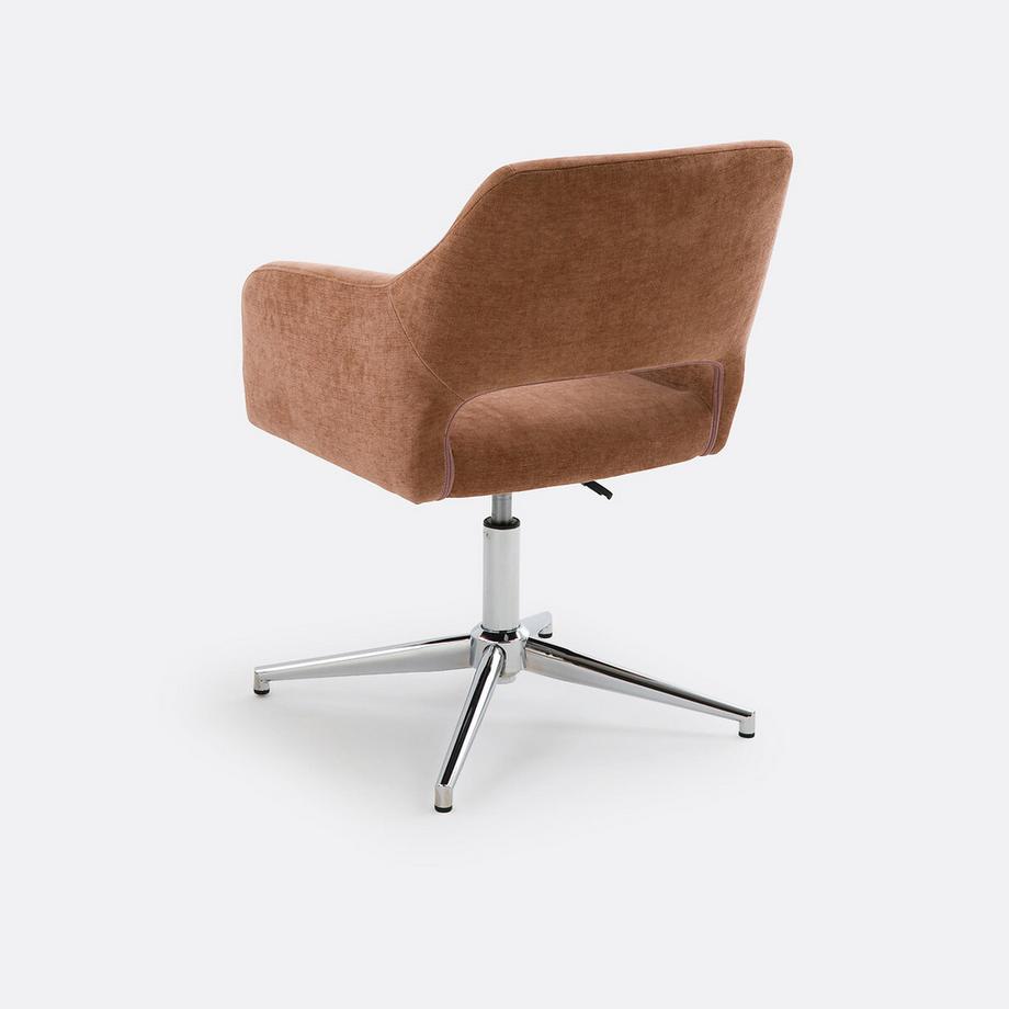 La Redoute Intérieurs Fauteuil de bureau tissu velours  