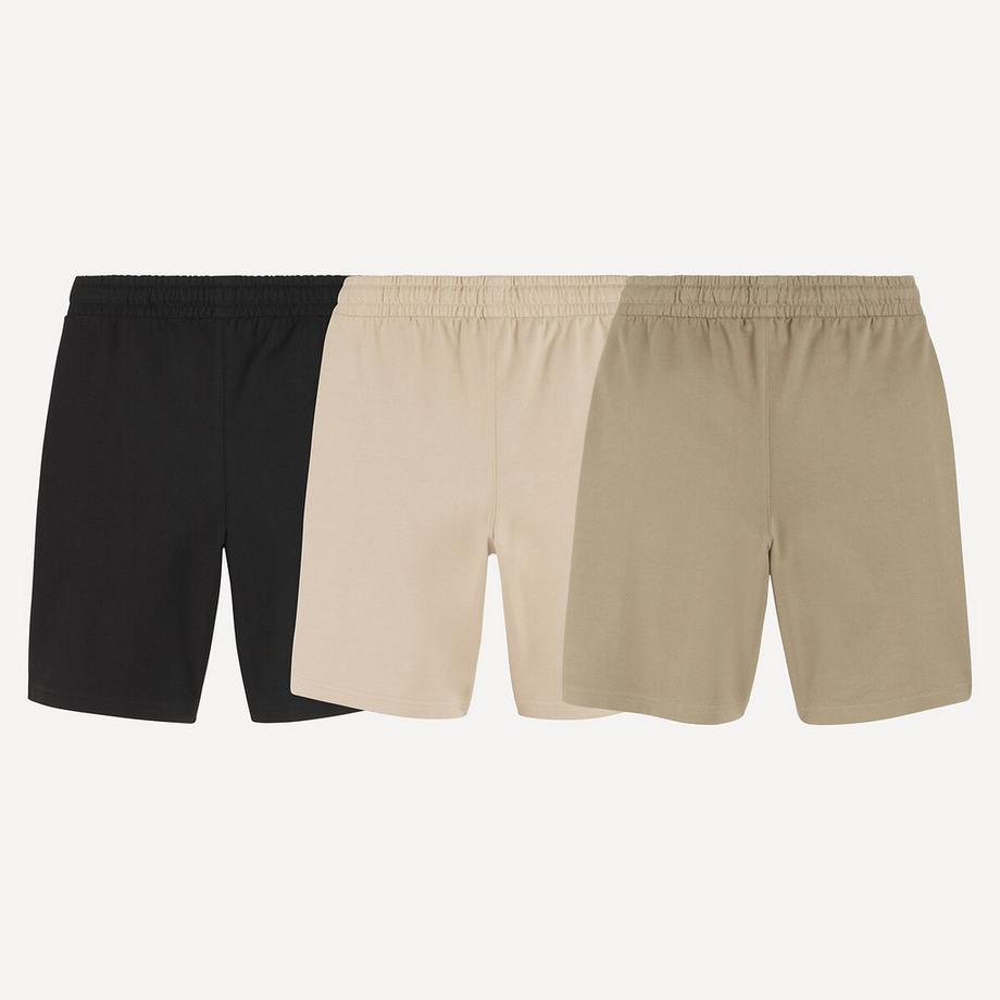 La Redoute Collections  3er-Pack Bermudas aus Sweatware 