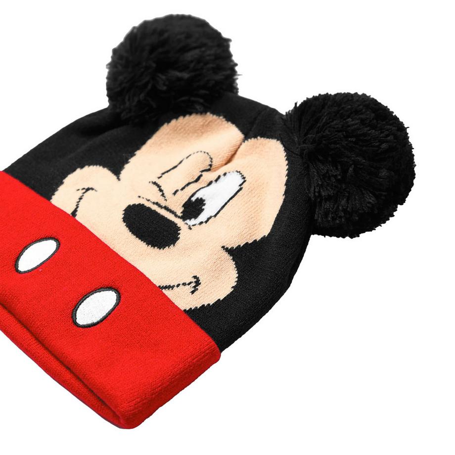Disney  Ensemble bonnet et gants motif Mickey Mouse 
