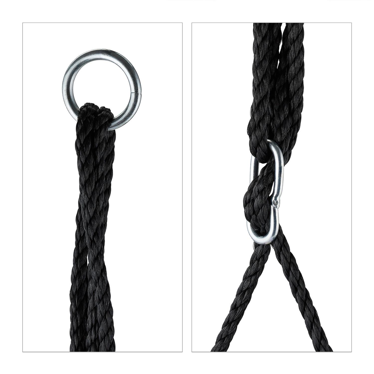 Northix Balançoire avec nid coloré 100 cm D  