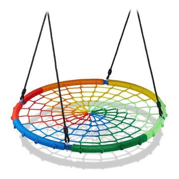 Balançoire avec nid coloré 100 cm D