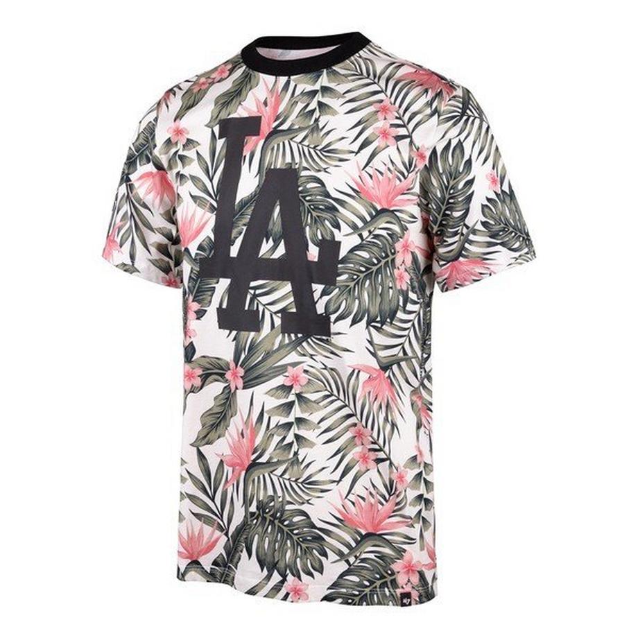47 Brand Los Angeles Dodgers MLB Floral Print T-Shirt  