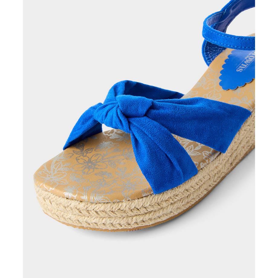 Joe Browns Keilsandalen mit Knotendetail  