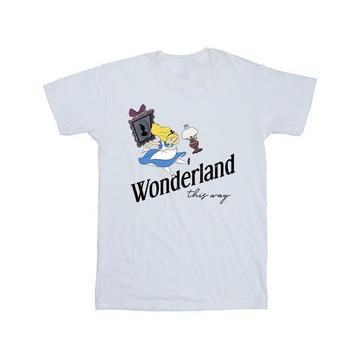 Alice In Wonderland This Way TShirt