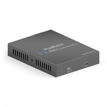 PureTools PT-HDBT-1020C-TX extension audio/video Émetteur AV Noir