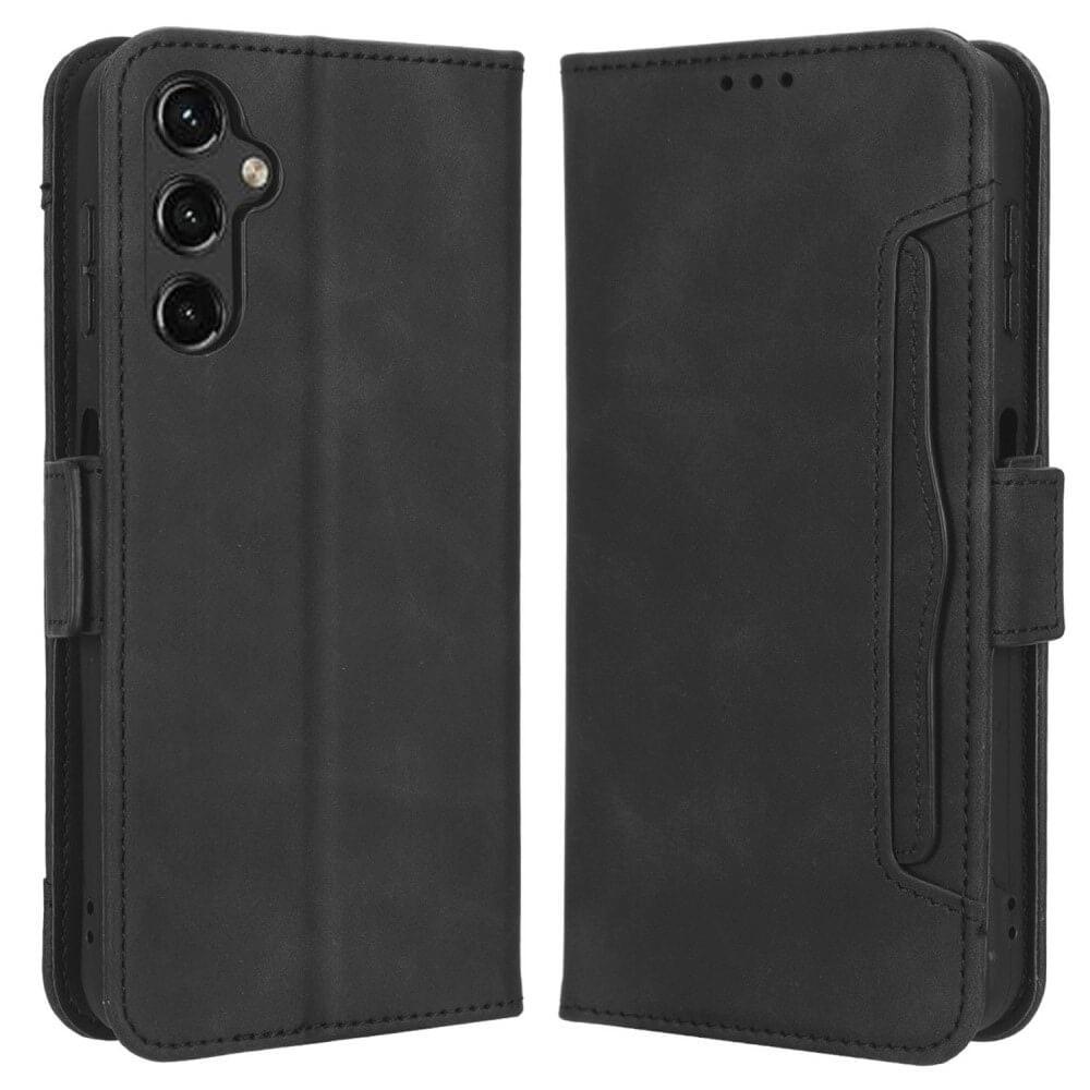 Cover-Discount  Galaxy A14 - Etui mit vielen Kartenfächer 