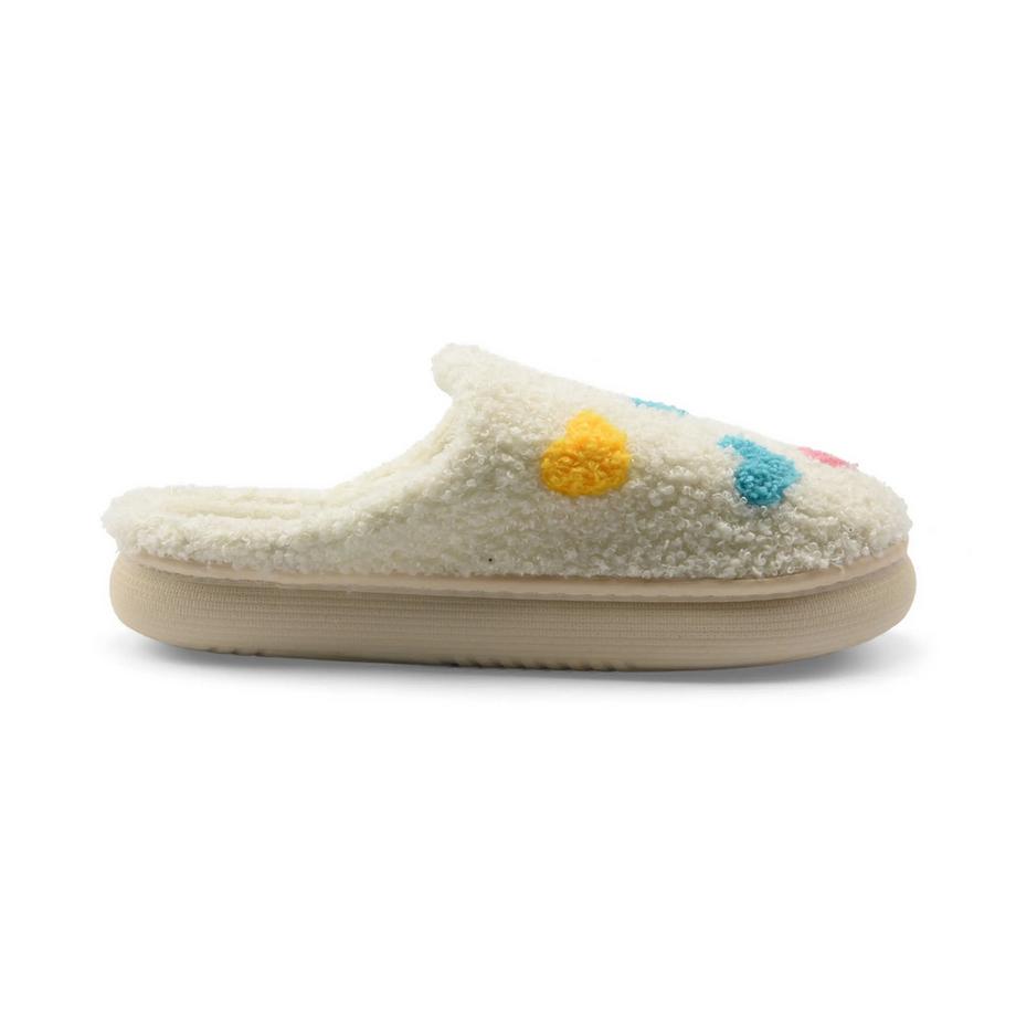 isotoner Xtra Fuzzy Hausschuhe mit Herzdetails  