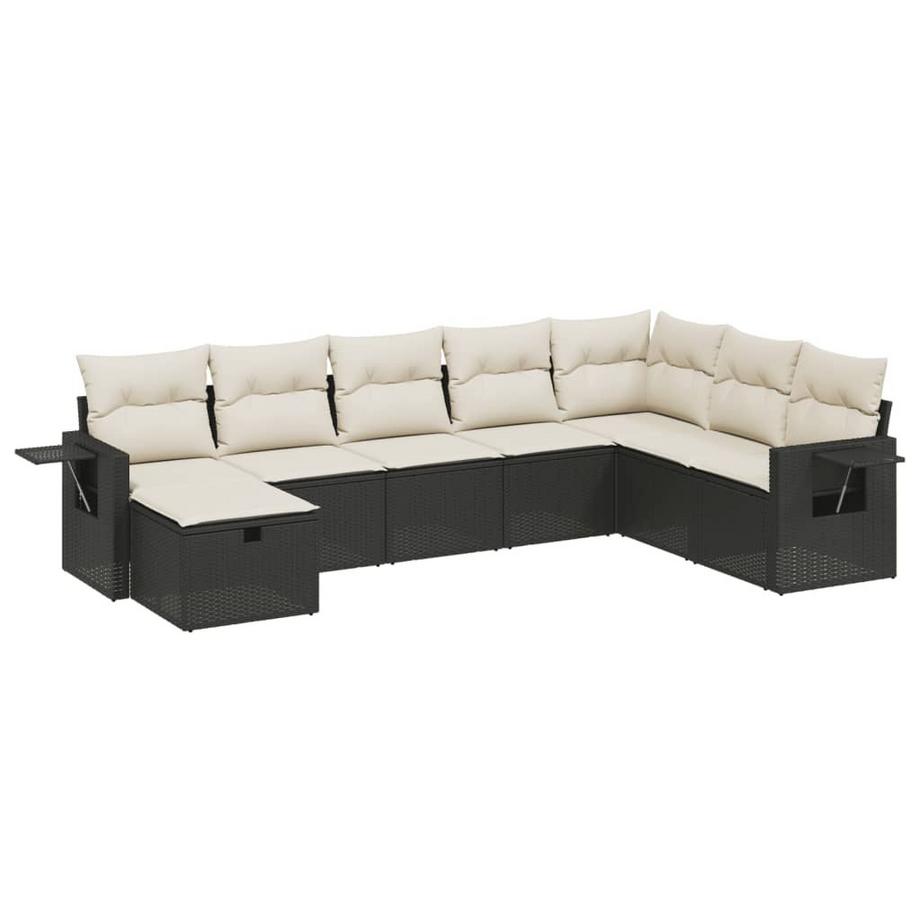 set divano da giardino Polirattan