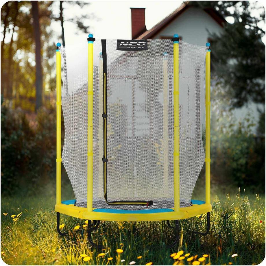 B2X  Kindertrampolin für den Garten 140 cm (4,5 ft) Neo-Sport 