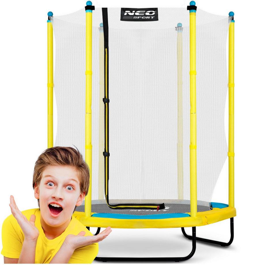 B2X  Kindertrampolin für den Garten 140 cm (4,5 ft) Neo-Sport 