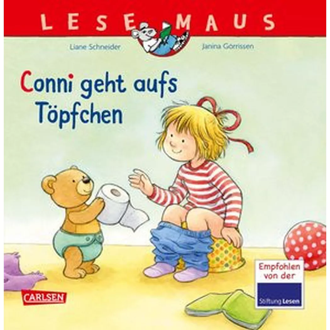 Carlsen - LESEMAUS 83: Conni geht aufs Töpfchen, Schneider, Liane; Görrissen, Janina (Illustrationen)