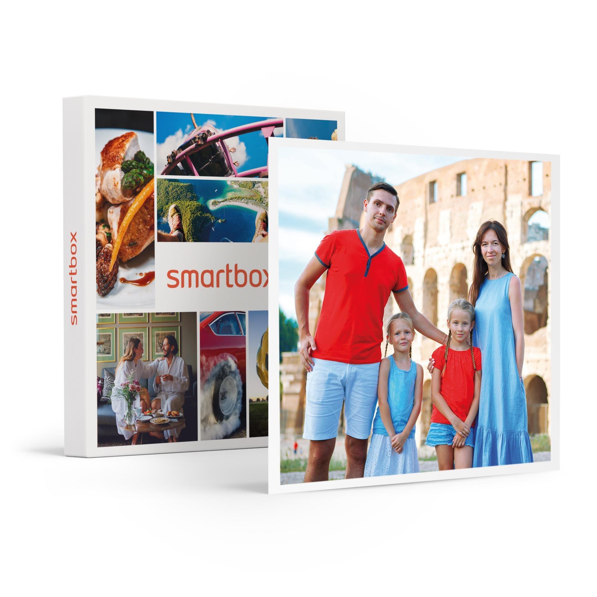 Smartbox  Alla scoperta dell’Europa: 1 notte con colazione per una famiglia di esploratori - Cofanetto regalo 