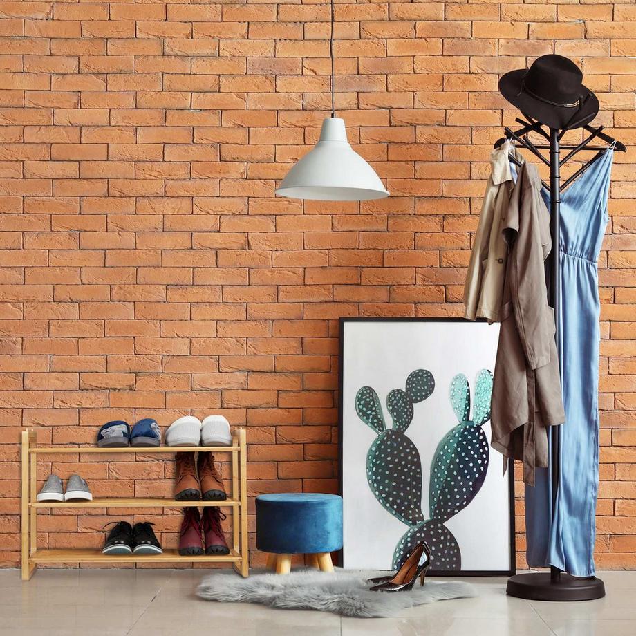 Northix Scarpiera in bambù impilabile  