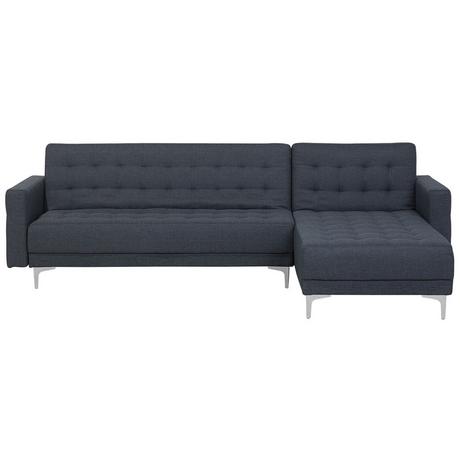 Beliani Ecksofa aus Polyester Retro ABERDEEN  