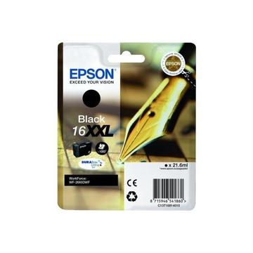 EPSON Tintenpatrone XXL schwarz T168140 WF 2660DWF 1000 Seiten