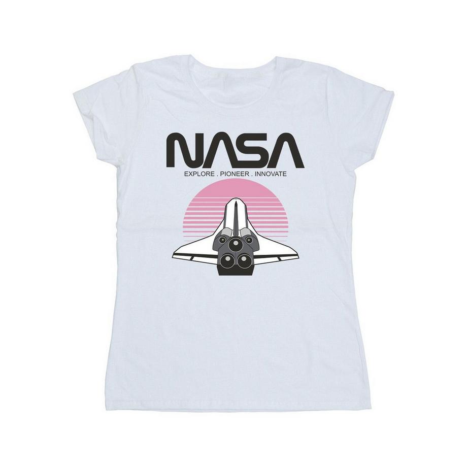 Nasa Space Shuttle Explore Pioneer Innovate T-Shirt  