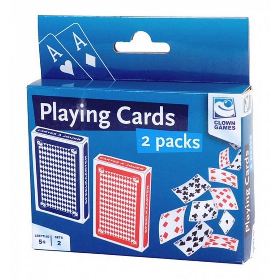 Clown Games  Spielkarten-Set 2 Päckchen 