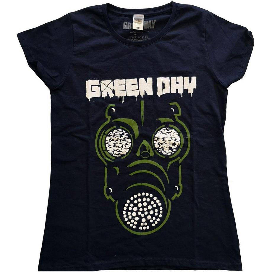 Green Day Green Day Masken T-Shirt  
