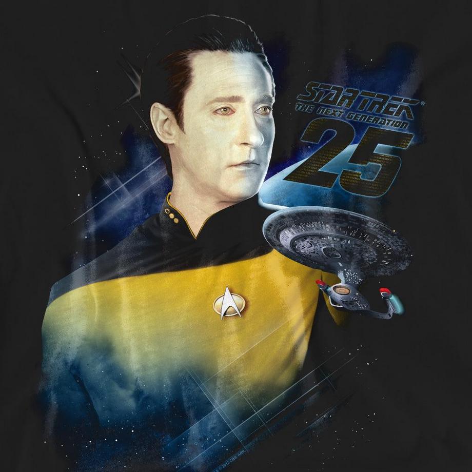 Star Trek Star Trek The Next Generation 25th Anniversary T-Shirt  